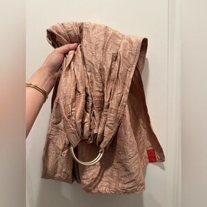 Sakura Bloom Simple Silk Ring Sling in Rouge